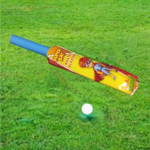 Kids Super Bat Master Blaster Cricket Set – 46cm Plastic Bat with Ball Kids Super Bat Master Blaster Cricket Set – 46cm Plastic Bat with Ball
