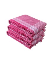 Traditional Red Cotton Gamcha | Absorbent, Lightweight Towel for Bath, Face, Travel & Multipurpose Use (3) Traditional Red Cotton Gamcha | Absorbent, Lightweight Towel for Bath, Face, Travel & Multipurpose Use (3)