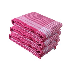 Traditional Red Cotton Gamcha | Absorbent, Lightweight Towel for Bath, Face, Travel & Multipurpose Use (3) Traditional Red Cotton Gamcha | Absorbent, Lightweight Towel for Bath, Face, Travel & Multipurpose Use (3)