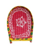 Handicrafts Bamboo Kulo Tray – Red Color Handmade & Hand-Painted Bamboo Soop/Basket for Puja, Home Decor, Storage & Gifting বাঁশের কুলো (13 x 18 inch) Handicrafts Bamboo Kulo Tray – Red Color Handmade & Hand-Painted Bamboo Soop/Basket for Puja, Home Decor, Storage & Gifting বাঁশের কুলো (13 x 18 inch)