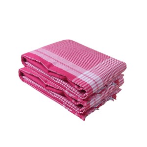 Traditional Red Cotton Gamcha | Absorbent, Lightweight Towel for Bath, Face, Travel & Multipurpose Use (2) Traditional Red Cotton Gamcha | Absorbent, Lightweight Towel for Bath, Face, Travel & Multipurpose Use (2)