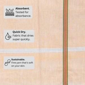 Hitech Sales Soft Cotton Baby Towel Lightweight & Absorbent - 30 x 60 cm (Pack of 2) Hitech Sales Soft Cotton Baby Towel Lightweight & Absorbent - 30 x 60 cm (Pack of 2)