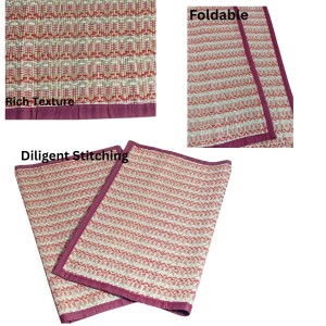 Traditional Chatai Asan | Foldable Floor Sitting Mat for Puja, Yoga, Meditation & Home Use | Eco-Friendly Straw Mat | Lightweight & Portable Traditional Chatai Asan | Foldable Floor Sitting Mat for Puja, Yoga, Meditation & Home Use | Eco-Friendly Straw Mat | Lightweight & Portable