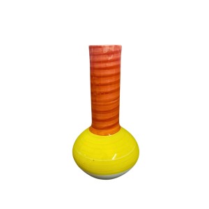 Ceramic Decorative Flower Vase for Living Room, Bedroom & Dining Table | Modern Glossy Finish Vase for Home Decor & Gifting (Multicolor) Ceramic Decorative Flower Vase for Living Room, Bedroom & Dining Table | Modern Glossy Finish Vase for Home Decor & Gifting (Multicolor)
