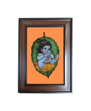 Hi Tech Sales Baal Gopal Polystyrene Photo Frame for Wall Decor Home, Office, and Temple (Wallmount, Printed Photo, Pack of 1) Hi Tech Sales Baal Gopal Polystyrene Photo Frame for Wall Decor Home, Office, and Temple (Wallmount, Printed Photo, Pack of 1)