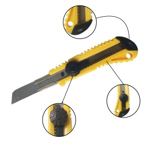 HitechSales 18mm Utility Knife Cutter, Heavy-Duty Retractable Box Cutter for Office, Home, Arts & Crafts, Compact Design with Extended Use (Pack of 2, Color May Vary) HitechSales 18mm Utility Knife Cutter, Heavy-Duty Retractable Box Cutter for Office, Home, Arts & Crafts, Compact Design with Extended Use (Pack of 2, Color May Vary)