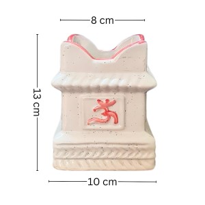 Elegant Ceramic Tulsi Mandir for Home & Office | Handcrafted Pooja Stand | Ideal for Daily Worship & Festive Decor Elegant Ceramic Tulsi Mandir for Home & Office | Handcrafted Pooja Stand | Ideal for Daily Worship & Festive Decor