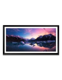 Nature Landscape Floating Frame Scenery Digital Print - (I5576) - 24x48 inch Modern Nature Wall Art for Living Room, Bedroom, Office, Hotels, Drawing Room
