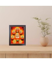 Hitech Sales Ashtalakshmi, Astha Laxmi Photo Frame for Pooja Room, Temple Decor, Home Decoration and Gift (Wall and Tabletop, Rectangular, Polystyrene Frame, Printed Photo, 24 x 29 cm, Black) Hitech Sales Ashtalakshmi, Astha Laxmi Photo Frame for Pooja Room, Temple Decor, Home Decoration and Gift (Wall and Tabletop, Rectangular, Polystyrene Frame, Printed Photo, 24 x 29 cm, Black)