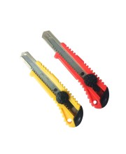 HitechSales 18mm Utility Knife Cutter, Heavy-Duty Retractable Box Cutter for Office, Home, Arts & Crafts, Compact Design with Extended Use (Pack of 2, Color May Vary) HitechSales 18mm Utility Knife Cutter, Heavy-Duty Retractable Box Cutter for Office, Home, Arts & Crafts, Compact Design with Extended Use (Pack of 2, Color May Vary)
