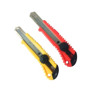 HitechSales 18mm Utility Knife Cutter, Heavy-Duty Retractable Box Cutter for Office, Home, Arts & Crafts, Compact Design with Extended Use (Pack of 2, Color May Vary) HitechSales 18mm Utility Knife Cutter, Heavy-Duty Retractable Box Cutter for Office, Home, Arts & Crafts, Compact Design with Extended Use (Pack of 2, Color May Vary)