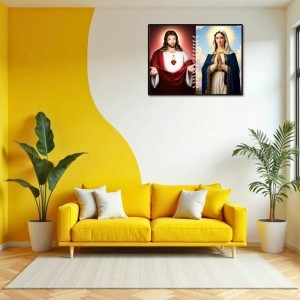 Jesus Christ - Our Lady Of Grace Laminated Photo - 7x9 Inches, Divine Blessings For Home & Office And Temple Decoration (F16286) Jesus Christ - Our Lady Of Grace Laminated Photo - 7x9 Inches, Divine Blessings For Home & Office And Temple Decoration (F16286)