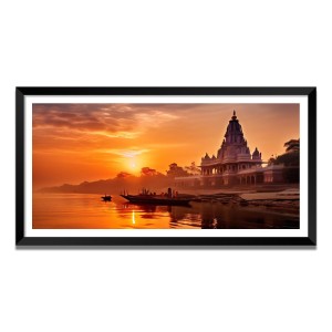 Nature Landscape Floating Frame Scenery Digital Print - (I5850) - 24x48 inch Modern Nature Wall Art for Living Room, Bedroom, Office, Hotels, Drawing Room Nature Landscape Floating Frame Scenery Digital Print - (I5850) - 24x48 inch Modern Nature Wall Art for Living Room, Bedroom, Office, Hotels, Drawing Room