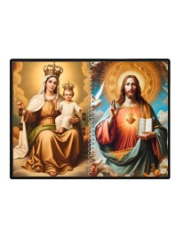 Jesus Christ - Our Lady Of Good Health Laminated Photo - 9x11 Inches, Divine Blessings For Home & Office And Temple Decoration (F16388)