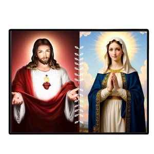 Jesus Christ - Our Lady Of Grace Laminated Photo - 7x9 Inches, Divine Blessings For Home & Office And Temple Decoration (F16286) Jesus Christ - Our Lady Of Grace Laminated Photo - 7x9 Inches, Divine Blessings For Home & Office And Temple Decoration (F16286)