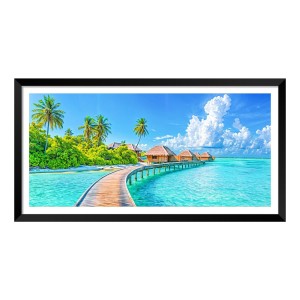 Nature Landscape Floating Frame Scenery Digital Print - (I5885) - 12x24 inch Modern Nature Wall Art for Living Room, Bedroom, Office, Hotels, Drawing Room Nature Landscape Floating Frame Scenery Digital Print - (I5885) - 12x24 inch Modern Nature Wall Art for Living Room, Bedroom, Office, Hotels, Drawing Room