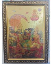 Hitech Sales Lord Padmanavi Swami with mata laxmi Light Weighted photo Frame Waterproof Acrylic 3d photo with Wooden Frames for Table, Temple Wall, Mandir, Gym, and Outdoor Spaces, Home Decor Hitech Sales Lord Padmanavi Swami with mata laxmi Light Weighted photo Frame Waterproof Acrylic 3d photo with Wooden Frames for Table, Temple Wall, Mandir, Gym, and Outdoor Spaces, Home Decor