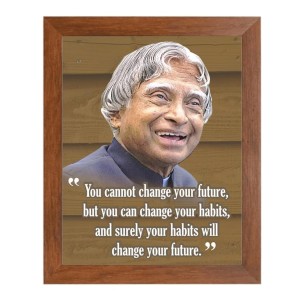 A P J Abdul Kalam & Famous Quote Brown Frame, 10x14InchesInspirational Wall Art for Office, Home DecorIdeal Spiritual Gift A P J Abdul Kalam & Famous Quote Brown Frame, 10x14InchesInspirational Wall Art for Office, Home DecorIdeal Spiritual Gift