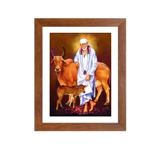 Shirdi Sai Baba one colored Photo Frame | Elegant Wall Art | Perfect for Home or OfficeDecoration or puja room | Devotional wall art | Divine wall art Shirdi Sai Baba one colored Photo Frame | Elegant Wall Art | Perfect for Home or OfficeDecoration or puja room | Devotional wall art | Divine wall art