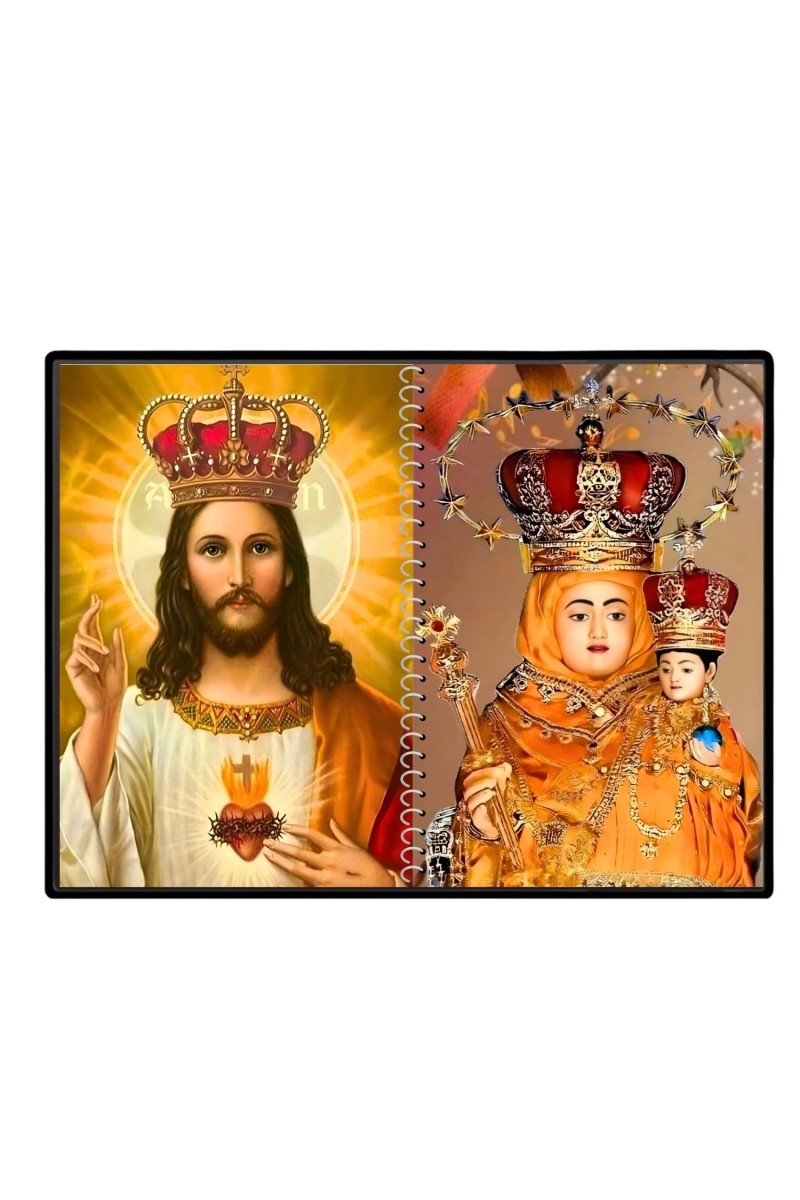 Jesus Christ - Our Lady Of Good Health Laminated Photo - 11x13 Inches, Divine Blessings For Home & Office And Temple Decoration (F16357)