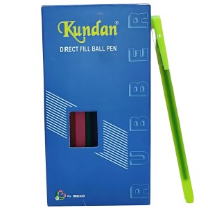 HiTechMart Kundan Df Pen Throw Scented Blue Ink | Ball Pen Box Pack | Slim & Multi Color Body Pens Easy to hold | Pack of 1, P-20 | Smooth Writing use for Study, Office Work HiTechMart Kundan Df Pen Throw Scented Blue Ink | Ball Pen Box Pack | Slim & Multi Color Body Pens Easy to hold | Pack of 1, P-20 | Smooth Writing use for Study, Office Work