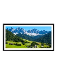 Nature Landscape Floating Frame Scenery Digital Print - (I5899) - 12x24 inch Modern Nature Wall Art for Living Room, Bedroom, Office, Hotels, Drawing Room
