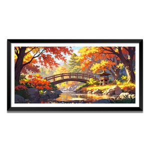 Nature Landscape Floating Frame Scenery Digital Print - (I5846) - 18x36 inch Modern Nature Wall Art for Living Room, Bedroom, Office, Hotels, Drawing Room Nature Landscape Floating Frame Scenery Digital Print - (I5846) - 18x36 inch Modern Nature Wall Art for Living Room, Bedroom, Office, Hotels, Drawing Room