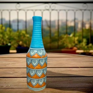 Handcrafted Ceramic Vase with Floral Pattern – Decorative Flower Vase for Living Room & Tabletop Décor (only Pot) Handcrafted Ceramic Vase with Floral Pattern – Decorative Flower Vase for Living Room & Tabletop Décor (only Pot)