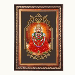 Sri Khatu Shyam Color Photo 14x18 Inch - Vibrant Religious Wall Art for Home or Office Decor. Sri Khatu Shyam Color Photo 14x18 Inch - Vibrant Religious Wall Art for Home or Office Decor.