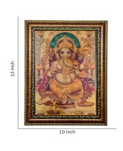 Hitech Sales Lord Sri Ganesha Light Weighted photo Frame Waterproof Acrylic 3d photo with Wooden Frames for Table, Temple Wall, Mandir, Gym, and Outdoor Spaces, Home Decor Hitech Sales Lord Sri Ganesha Light Weighted photo Frame Waterproof Acrylic 3d photo with Wooden Frames for Table, Temple Wall, Mandir, Gym, and Outdoor Spaces, Home Decor