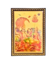 Hitech Sales Lord Padmanavi Swami with mata laxmi Light Weighted photo Frame Waterproof Acrylic 3d photo with Wooden Frames for Table, Temple Wall, Mandir, Gym, and Outdoor Spaces, Home Decor Hitech Sales Lord Padmanavi Swami with mata laxmi Light Weighted photo Frame Waterproof Acrylic 3d photo with Wooden Frames for Table, Temple Wall, Mandir, Gym, and Outdoor Spaces, Home Decor