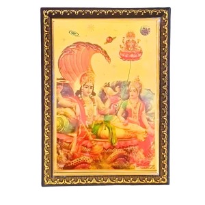 Hitech Sales Lord Padmanavi Swami with mata laxmi Light Weighted photo Frame Waterproof Acrylic 3d photo with Wooden Frames for Table, Temple Wall, Mandir, Gym, and Outdoor Spaces, Home Decor Hitech Sales Lord Padmanavi Swami with mata laxmi Light Weighted photo Frame Waterproof Acrylic 3d photo with Wooden Frames for Table, Temple Wall, Mandir, Gym, and Outdoor Spaces, Home Decor