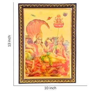 Hitech Sales Lord Padmanavi Swami with mata laxmi Light Weighted photo Frame Waterproof Acrylic 3d photo with Wooden Frames for Table, Temple Wall, Mandir, Gym, and Outdoor Spaces, Home Decor Hitech Sales Lord Padmanavi Swami with mata laxmi Light Weighted photo Frame Waterproof Acrylic 3d photo with Wooden Frames for Table, Temple Wall, Mandir, Gym, and Outdoor Spaces, Home Decor