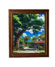 Hitech Sales Nature Scenery Photo Frame for Kids Room, Bedroom, Living Room (Wall and Tabletop, Rectangular, Printed Photo, 12 x 14 inches Frame, Brown) Hitech Sales Nature Scenery Photo Frame for Kids Room, Bedroom, Living Room (Wall and Tabletop, Rectangular, Printed Photo, 12 x 14 inches Frame, Brown)