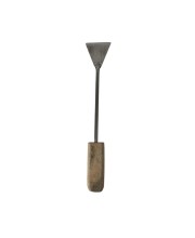 Wooden Handle Gardening Khurpi - Durable Hand Weeder for Soil Tilling, Weeding, and Digging,Comfortable Wooden Handle,Garden Tool for Vegetables, Flower Beds, and Lawn Care