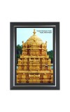 Tirumala Venkateswara Temple Photo - Brown Color Frame, 10x14 Inch | Premium Quality Print | Perfect for Home and Office Wall Decoration Tirumala Venkateswara Temple Photo - Brown Color Frame, 10x14 Inch | Premium Quality Print | Perfect for Home and Office Wall Decoration