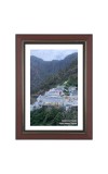 Vaishno devi Temple Photo - Brown Color Frame, 10x14 Inch | Premium Quality Print | Perfect for Home and Office Wall Decoration Vaishno devi Temple Photo - Brown Color Frame, 10x14 Inch | Premium Quality Print | Perfect for Home and Office Wall Decoration