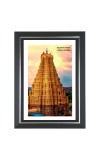 Virupaksha Temple Photo - Brown Color Frame, 10x14 Inch | Premium Quality Print | Perfect for Home and Office Wall Decoration Virupaksha Temple Photo - Brown Color Frame, 10x14 Inch | Premium Quality Print | Perfect for Home and Office Wall Decoration