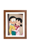 AI Funny AI Funny Nobita Nobi & Shizuka Minamoto Cartoon Art Picture for Kids Art Picture for Kids - 10x14 inches, Brown Color - Perfect Wall Decor for Children's Room AI Funny AI Funny Nobita Nobi & Shizuka Minamoto Cartoon Art Picture for Kids Art Picture for Kids - 10x14 inches, Brown Color - Perfect Wall Decor for Children's Room