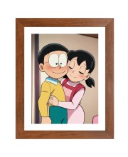 AI Funny AI Funny Nobita Nobi & Shizuka Minamoto Cartoon Art Picture for Kids Art Picture for Kids - 10x14 inches, Brown Color - Perfect Wall Decor for Children's Room AI Funny AI Funny Nobita Nobi & Shizuka Minamoto Cartoon Art Picture for Kids Art Picture for Kids - 10x14 inches, Brown Color - Perfect Wall Decor for Children's Room