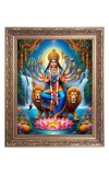 Jai Mata Di Big Photo Frame - 10x14 Inches for Home ,Temple &  Office Decoration