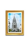 St. Mary Church Church Photo Frame, 10x14 Inches Beautiful Elegant Framed Wall Art of Iconic Cathedral
