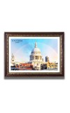 St. Paul Church Church Photo Frame, 10x14 Inches Beautiful Elegant Framed Wall Art of Iconic Cathedral