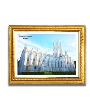 St Paul Church Church Photo Frame, 10x14 Inches Beautiful Elegant Framed Wall Art of Iconic Cathedral