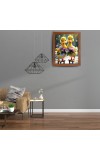 AI Funny AI Funny Cute Duck Art Picture for Kids Art Picture for Kids - 10x14 inches, Brown Color - Perfect Wall Decor for Children's Room