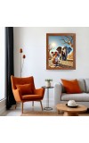 AI Funny AI Funny Tiger and Elephant Art Picture for Kids Art Picture for Kids - 10x14 inches, Brown Color - Perfect Wall Decor for Children's Room AI Funny AI Funny Tiger and Elephant Art Picture for Kids Art Picture for Kids - 10x14 inches, Brown Color - Perfect Wall Decor for Children's Room