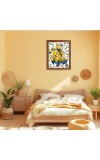 AI Funny AI Funny Cute Minions  Art Picture for Kids Art Picture for Kids - 10x14 inches, Brown Color - Perfect Wall Decor for Children's Room