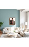 AI Funny AI Funny Mr. Bean  Art Picture for Kids Art Picture for Kids - 10x14 inches, Brown Color - Perfect Wall Decor for Children's Room