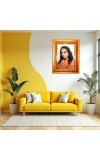Kriya Yoga Golden Designer Photo Frame | 10x14 Inch Religious Wall Hanging Frame for Home & Office Decoration | Hindu Deity Spiritual Gift Item Kriya Yoga Golden Designer Photo Frame | 10x14 Inch Religious Wall Hanging Frame for Home & Office Decoration | Hindu Deity Spiritual Gift Item
