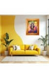Maa kaali Golden Designer Photo Frame | 10x14 Inch Religious Wall Hanging Frame for Home & Office Decoration | Hindu Deity Spiritual Gift Item Maa kaali Golden Designer Photo Frame | 10x14 Inch Religious Wall Hanging Frame for Home & Office Decoration | Hindu Deity Spiritual Gift Item